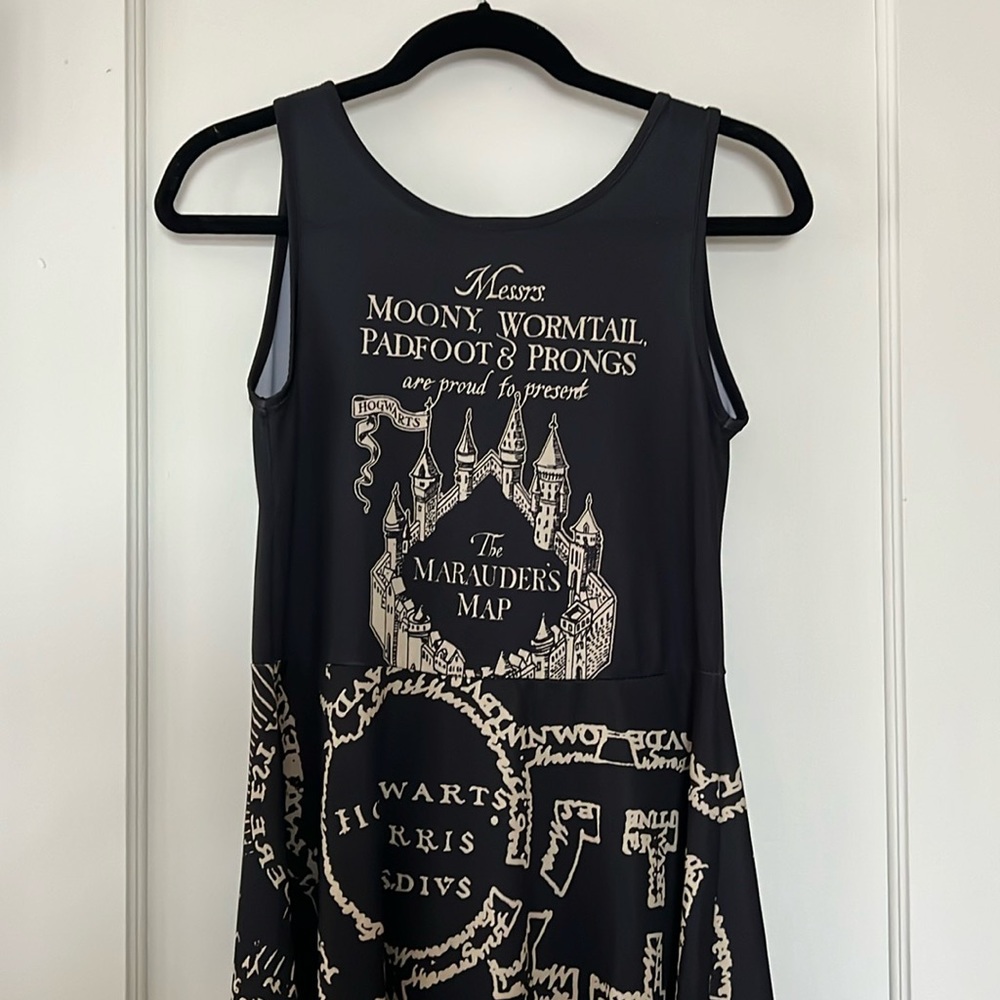 Harry Potter Marauder’s Map Dress